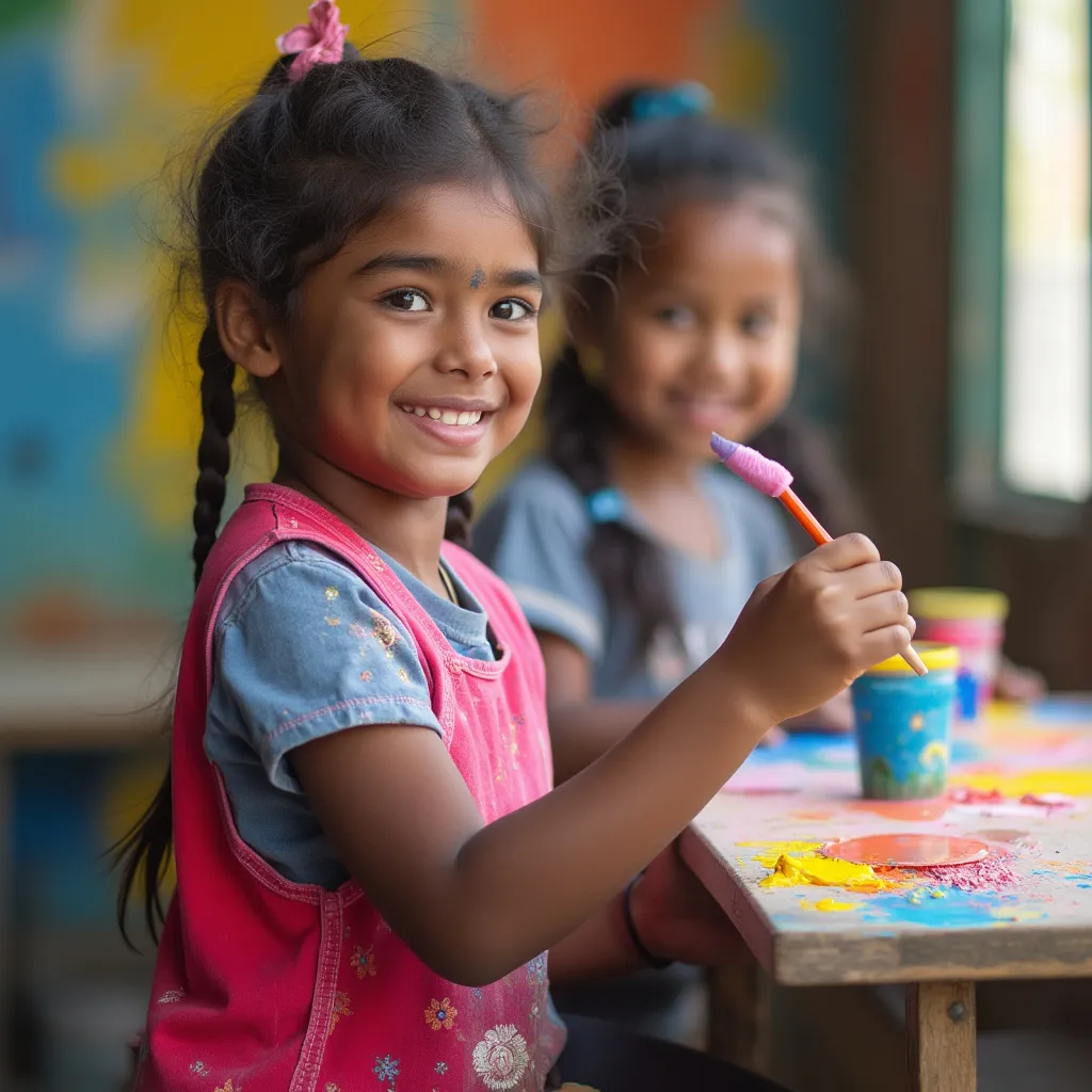Voluntarios YPF en escuela